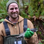 Matthew Kuhar with cutthroat trout, 11-19-16